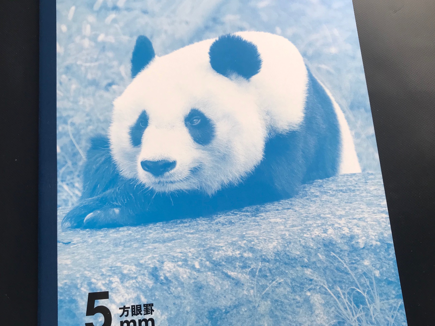 パンダのタンタンが「神戸ノート」の表紙に！